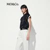 MO&Co. New Chinese Style Crinkled Acetate Top
