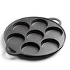 Cast Iron 7-Hole Egg Frying Pan
