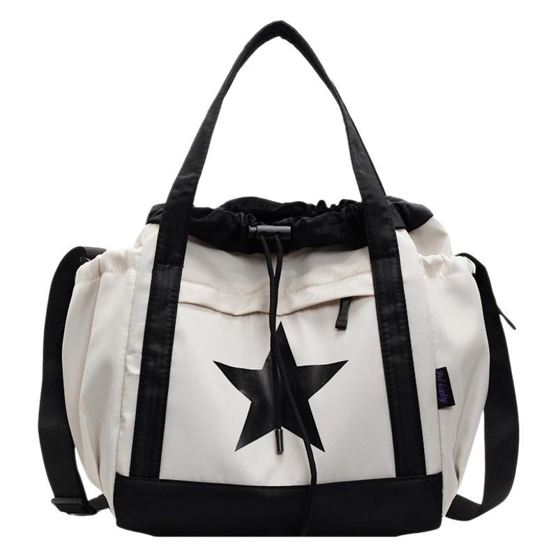 Canvas cloth bag, new large-capacity anti-splashing fabric messenger bag, student class commuting shoulder bag leisure advanced