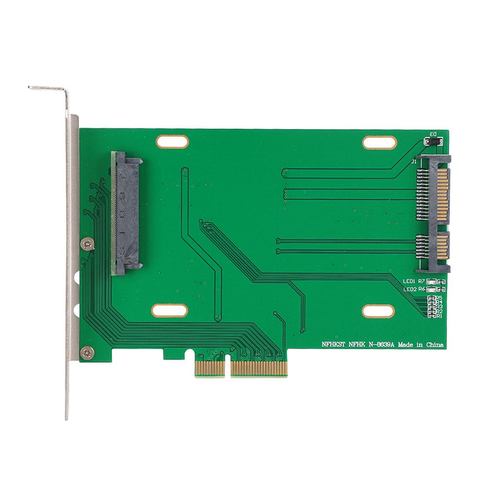 

PCIe x4 to 2.5-inch NVMe U.2 SSD SF8639 Riser Card for Intel 750 P3700Samsung PM963