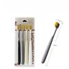 4Pcs/set Adults Soft Bristled Wide Toothbrush Cleaning Home Toothbrush for Couples Manual Toothbrush Accessories Simple Gingival