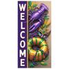 Feather Display King Cake Welcome Display Crawfish Backdrop Festive Decor King Cake Backdrop For Holiday Decor Carnival Festival