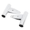 Motorcycle Headlight Mounting Bracket Polished Stainless Steel Rubber for Z50 Z50A Z50J Z50R Mini