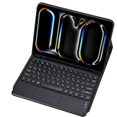 iPad Pro 11 Gen5 Bluetooth Keyboard Case with Touchpad (Black)