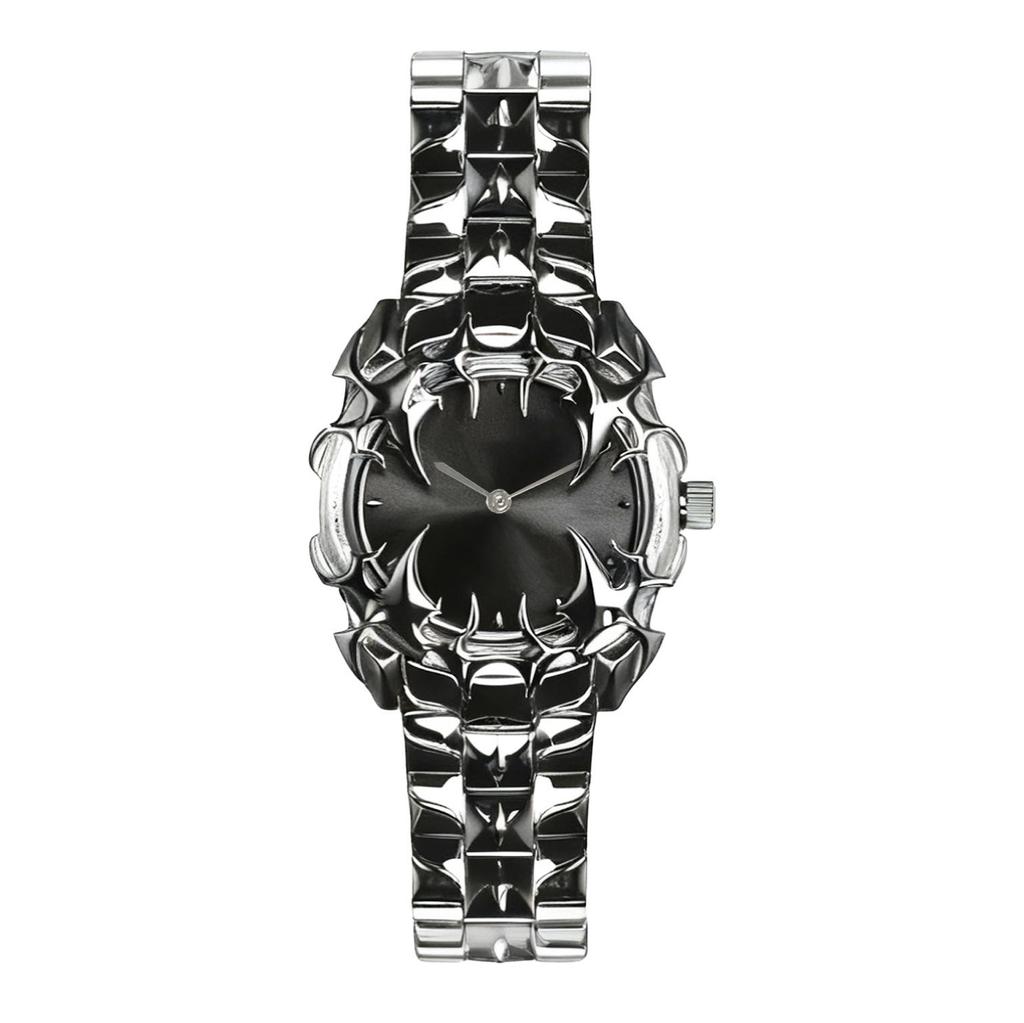 Original Alabaster-Style Irregular European/American Watch - Trendy, Fashionable Niche Design.