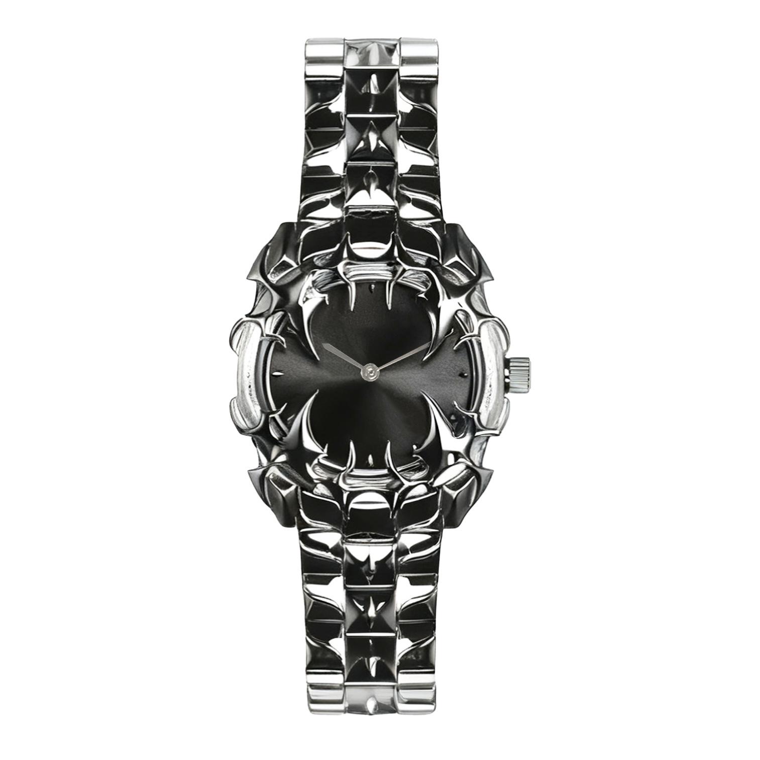 Alabaster-Inspired European & American Quartz Watch: Unique Design, Waterproof, High-End Style