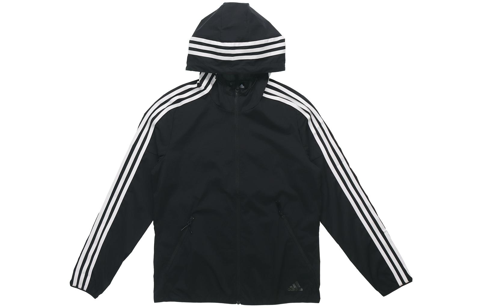 adidas Loose Casual Long Sleeve Hooded Jacket FT2888 S