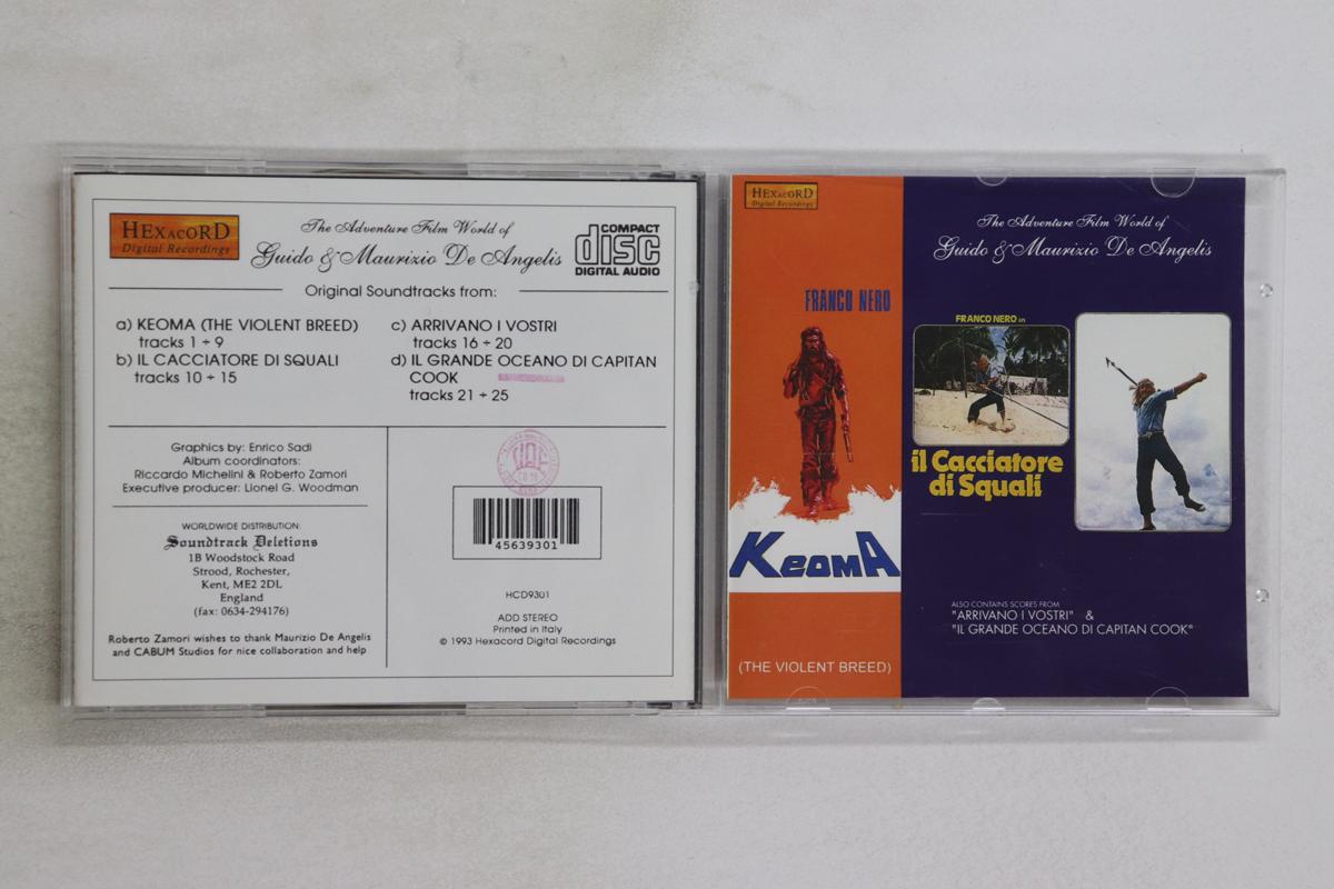 

CD OST Adventure Film World Of Guido Mau HCD9301 HEXACORD 1993 Italy Soundtracks Musicals Used