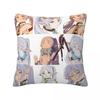 Frieren Eyes Sousou No Frieren Pillowcase Polyester Cushion Cover Gift Pillow Case Cover Home Square