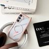 Samsung S11ULTRA/S11 mobile phone case ins wind cat ears cat tail magnetic attraction SAM S11/S11PLUS