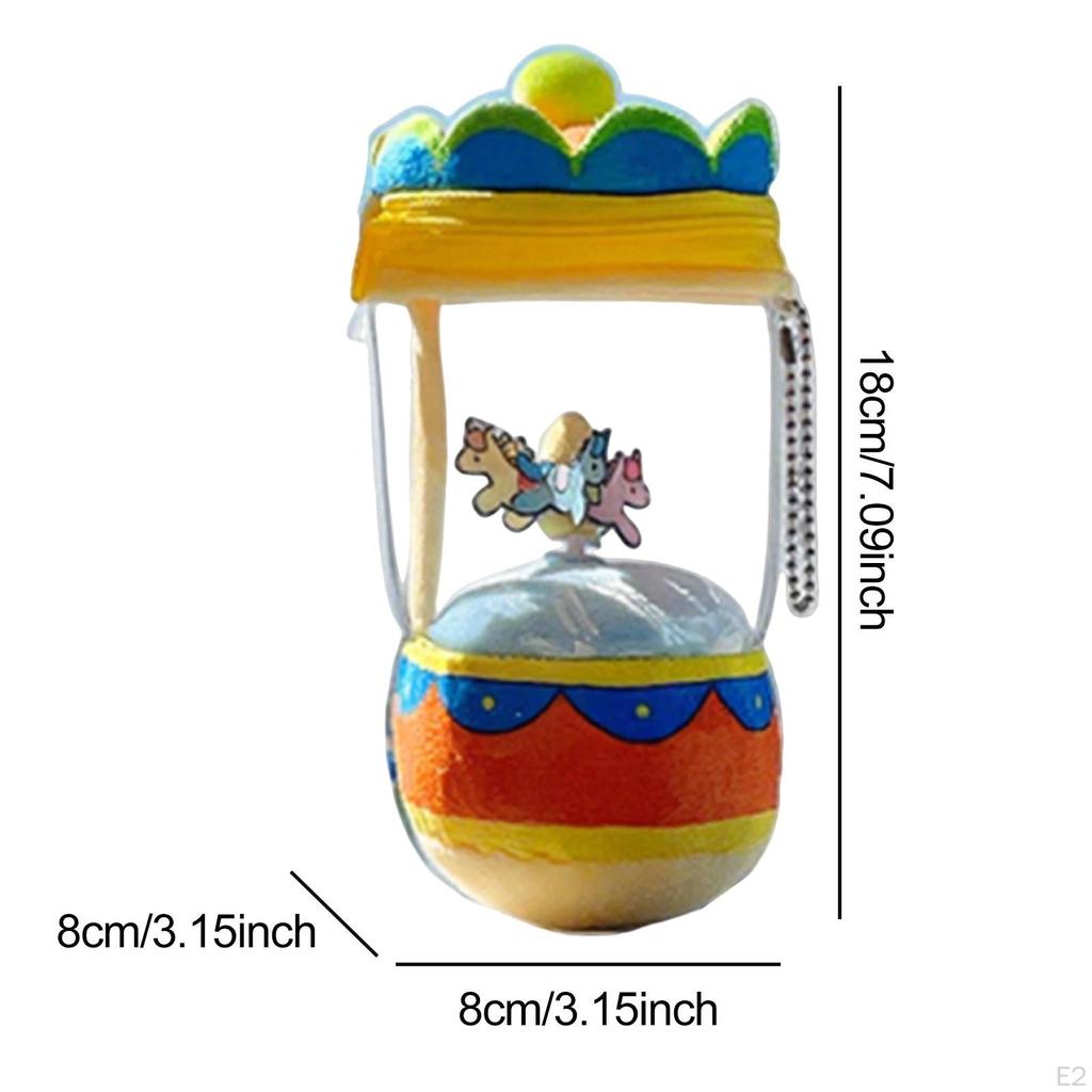 Drawstring Rotating Toy Bag Pendant Kids Multifunctional Fairground Gifts Horse Interactive