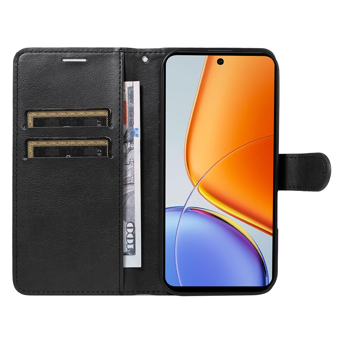 

For vivo Y39 5G Leather Wallet Case with Strap Solid Color Phone Stand Cover Rose Gold