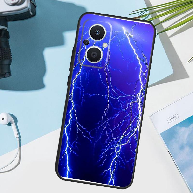 Sky Lightning Style Cover For OPPO Reno 11 12 13 14 Pro 11F 12F 13F 14F 7 8 Lite OPPO Find X5 X6 X8 X9 Pro Case