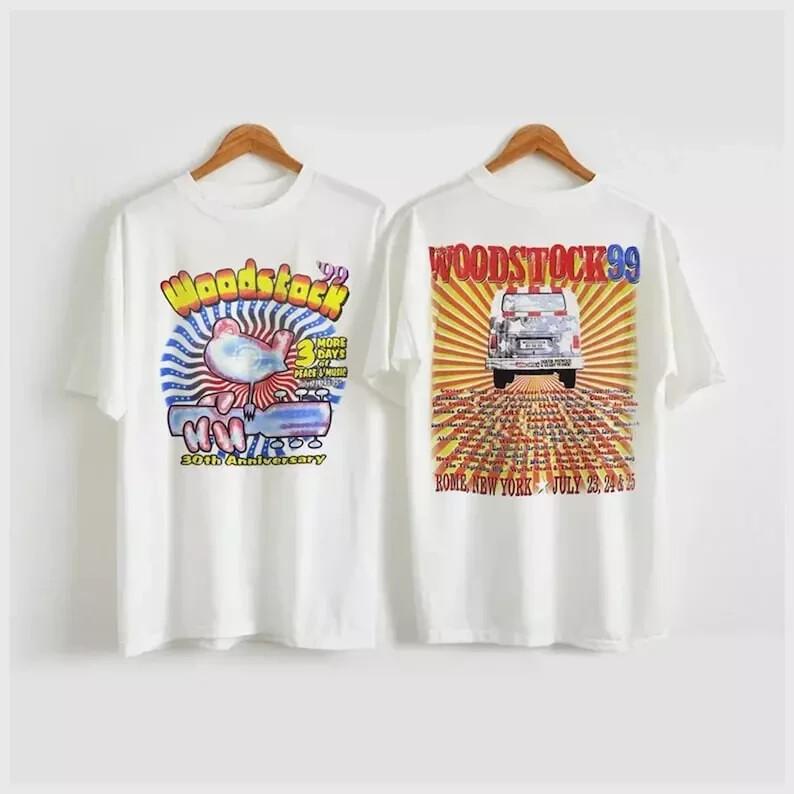 Woodstock 99 Shirt, Vintage Woodstock 99 Shirt Unisex T-Shirt XXXL