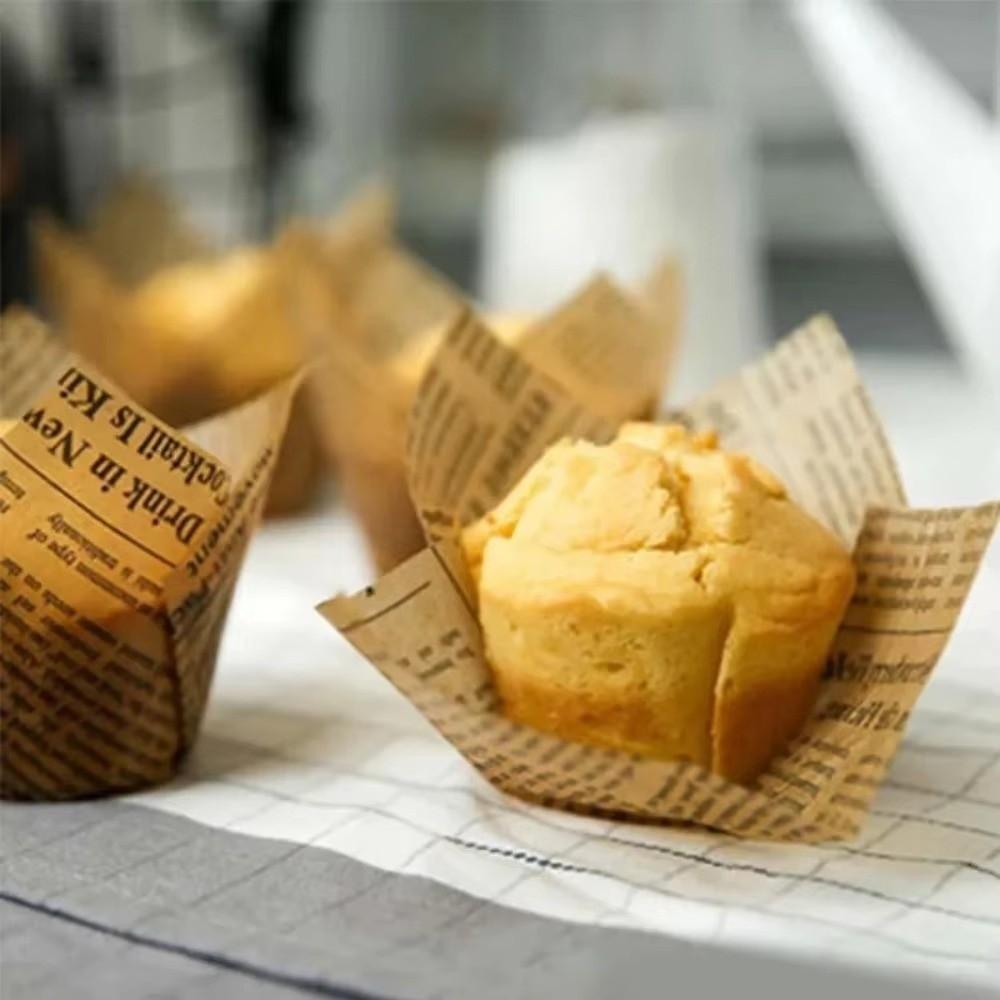 DIY Cake Muffin Cups Pastry Tools Cupcake Liners New Tulip Baking Cup Home & Kitchen