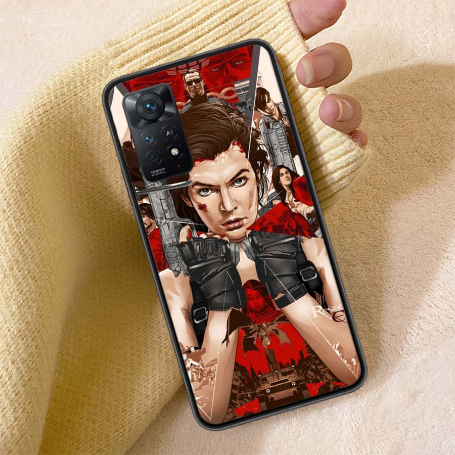 Umbrella Corporation Phone Case For Redmi 13C 14C Note 14 13 Pro Plus 5G Clear Capa 12 12C 10A 10C 10 9A 9C 9T 9 8 Pro Cover TPU