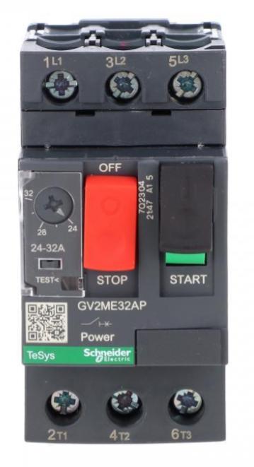 Tesys Deca Motor Circuit Breaker 3P 15Kw 24-32A Pl Gv2Me32Ap