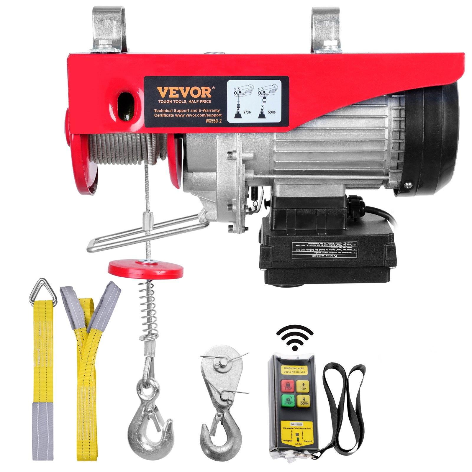 VEVOR Electric Hoist, 249.5 kg