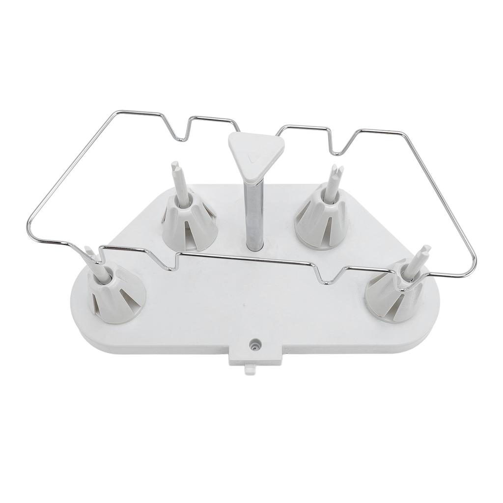 Garnrollenständer Multifunktional Trapezförmig 4 Garnrollenhalter Beweglich Höhenverstellbar Kunststoff für