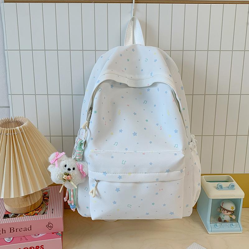 Schoolbag schoolbag junior high school girls ins niche large capacity high school students backpack female high value versatile student backpack