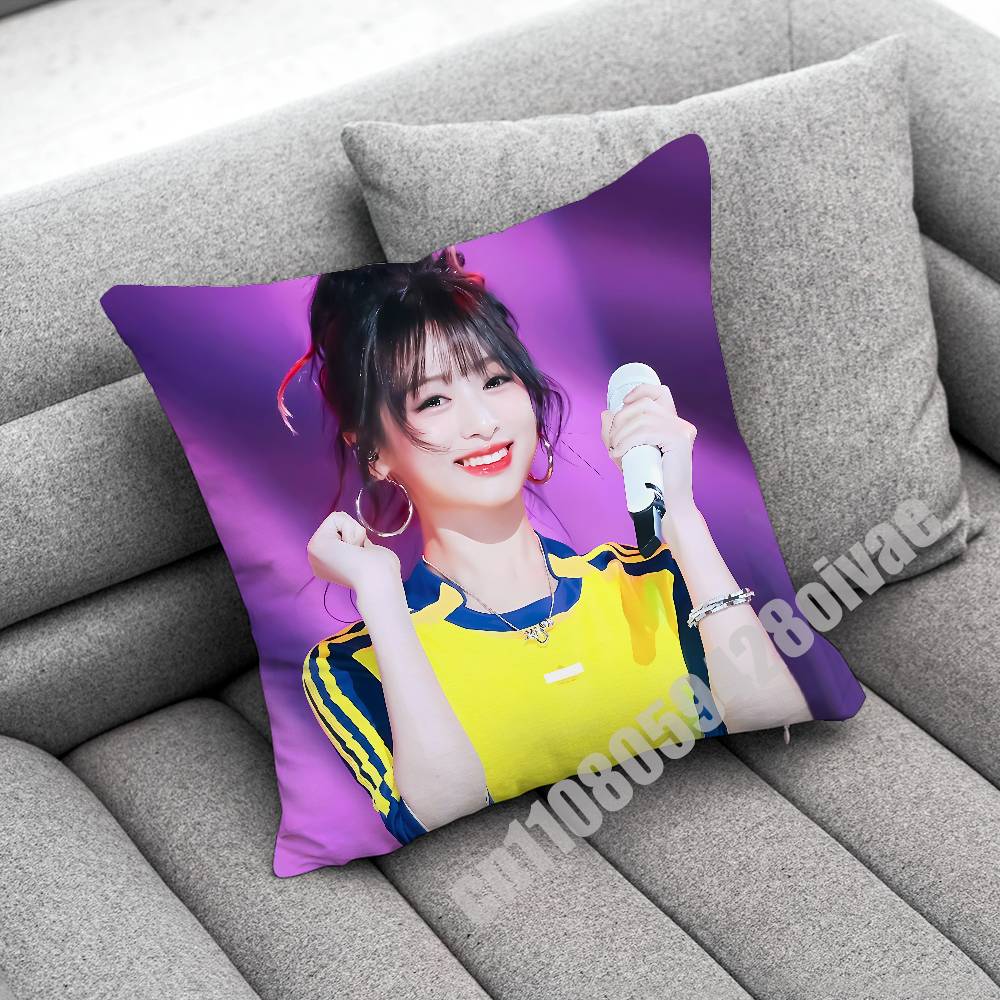 Singer Girl AAhyeon Throw Pillow Case For Decoration Cm Xcm Square Sofa Pillowcase Case