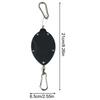 Steel Adjustable Hook Wind Chimes Bird Feeders Flowers For Garden Baskets Pots For Hanging Plants For Garden Baskets