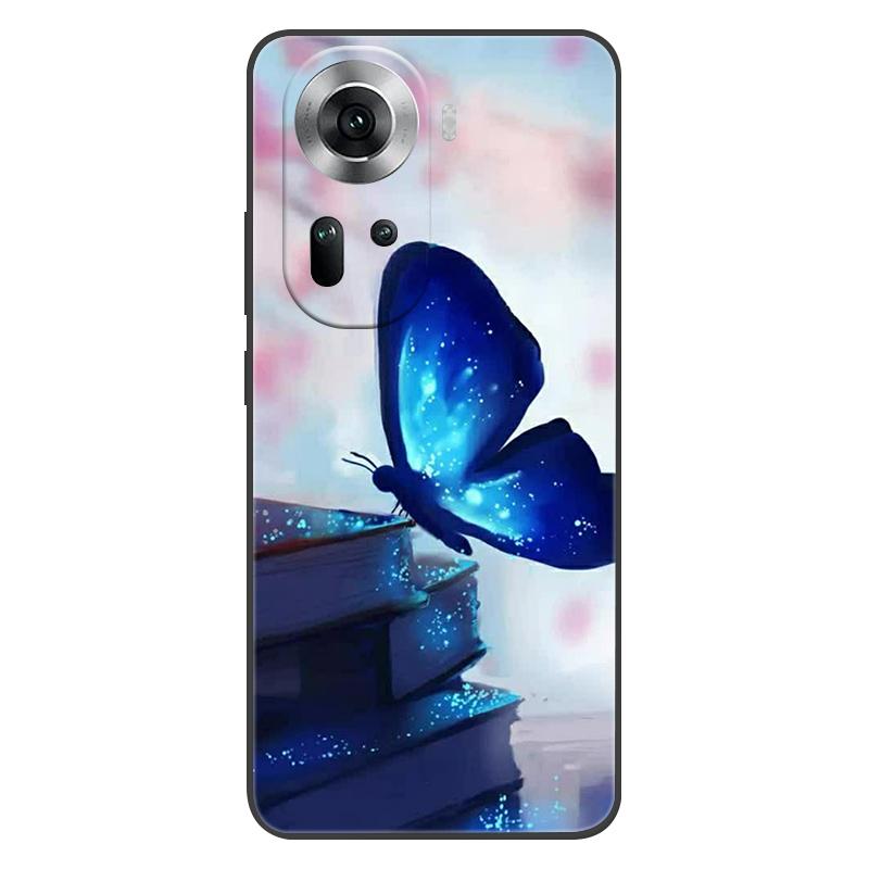 Für OPPO Reno11 5G Hülle für OPPO Reno11 F Funda Global Weiche Silikon Handyhülle für OPPO Reno 11 Pro 11F 5G Cover Coque 2024 Tasche