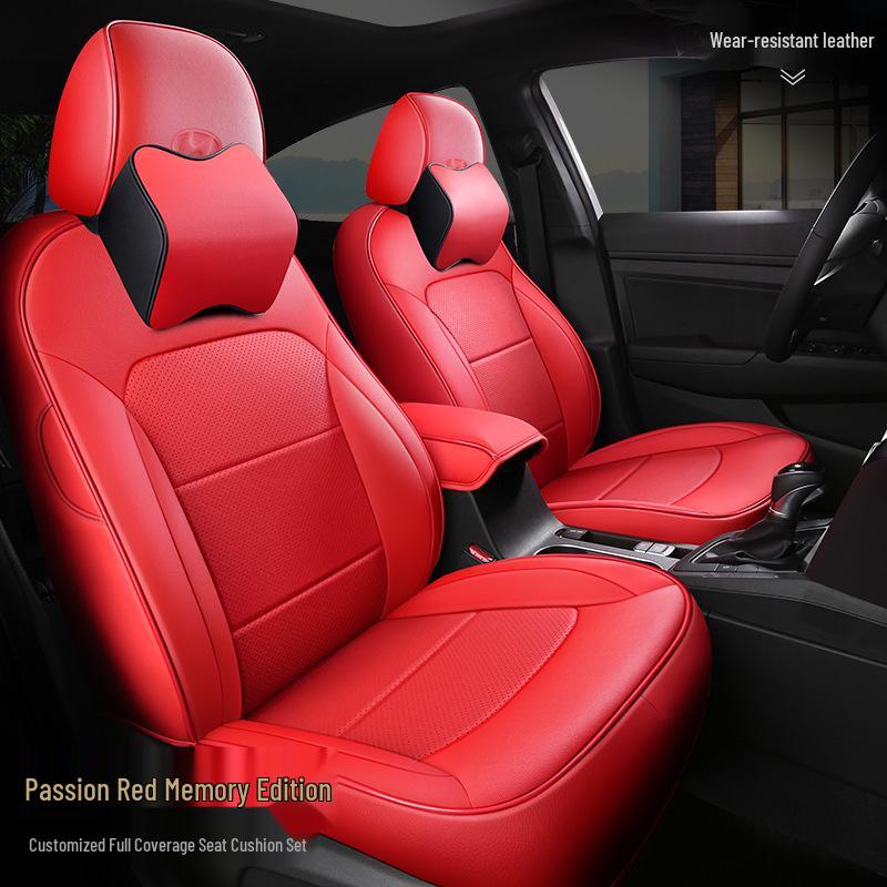 OMN Custom Full-Coverage Sports Leather Car Seat Cover for Lingdong - All Season