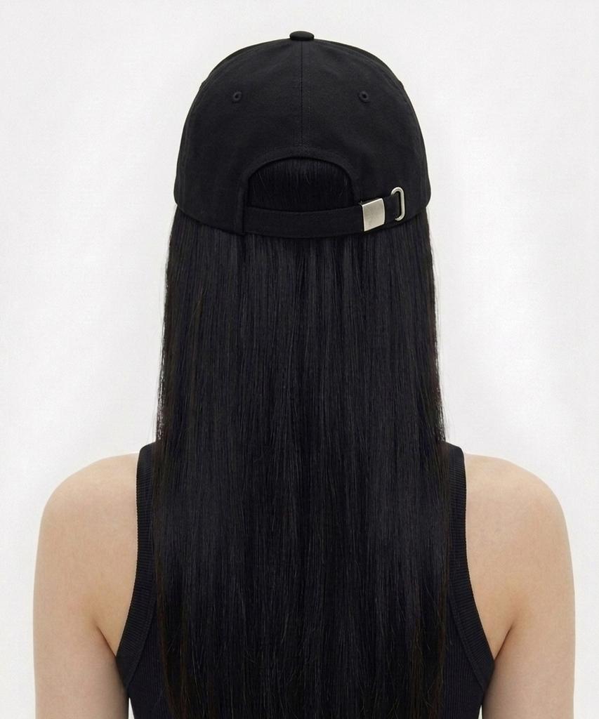OTHER-worldly Emoji Cap [Black Angel Kitty]