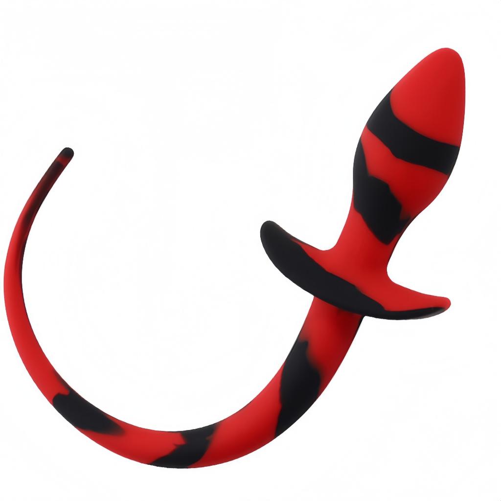 Silicone Dog Butt Plug Tail with Fetish Puppy Cosplay Anal Trainer Erotic Product for Couple BDSM Prostate Massage Sex Toy
