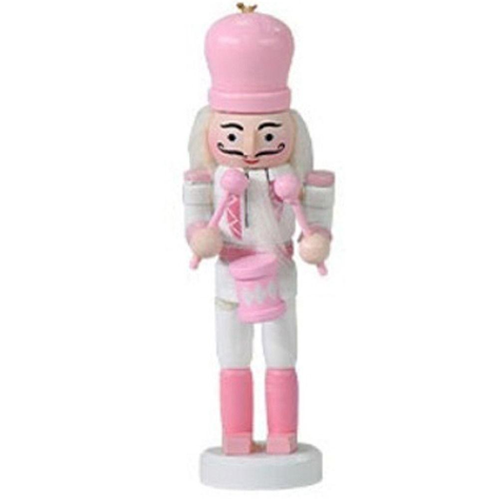 5PCS Vintage Soldier Doll Handicraft Handcraft Figurine Christmas Nutcracker  Desktop Decoration