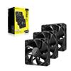 CORSAIR iCUE LINK RX120 Starter Kit 120mm PWM PC Case Fan Triple Pack LINK System Hub Black (iCUE Included) CO-9051010-WW