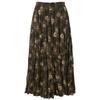 Sancai Floral Print Elastic Waist Midi Skirt
