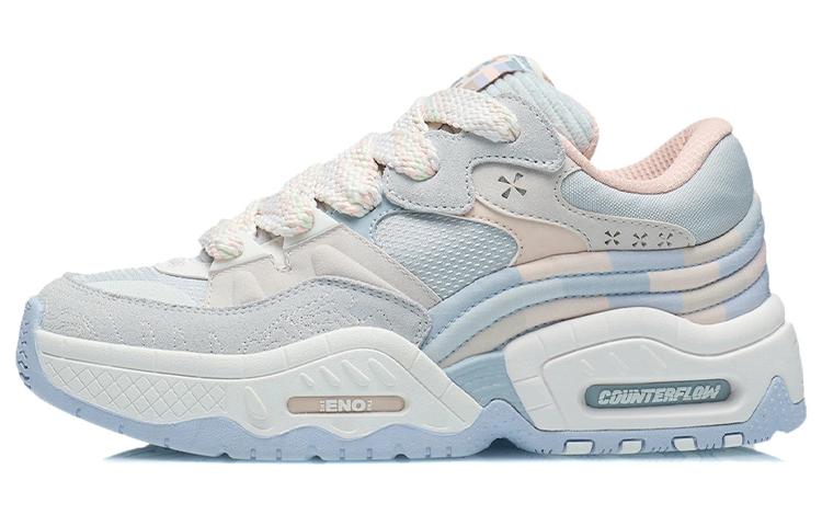 Li Ning CF Низкие Повседневные Кроссовки Женские Серые AGCR438-5 37