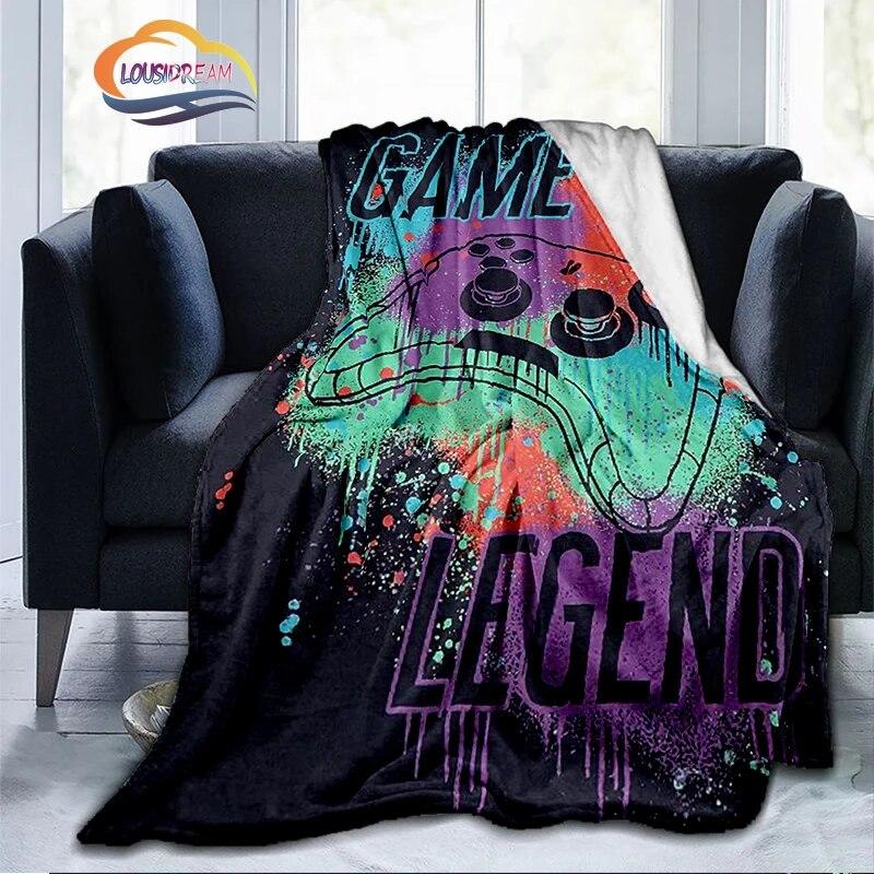 Game Blanket Game Handle  Video  Controller   Over and  Begin  Four Seasons Universal