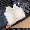 White Imitation Mink Fleece Sweater Jacket for Women's Autumn and Winter New Fluffy Top, Loose Lazy Wind Knitted Cardigan