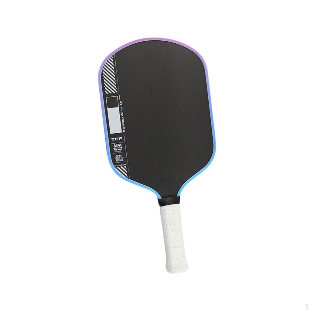Professional Carbon Fiber Surface Pickleball Paddle for Men Women Tournament Purple Red