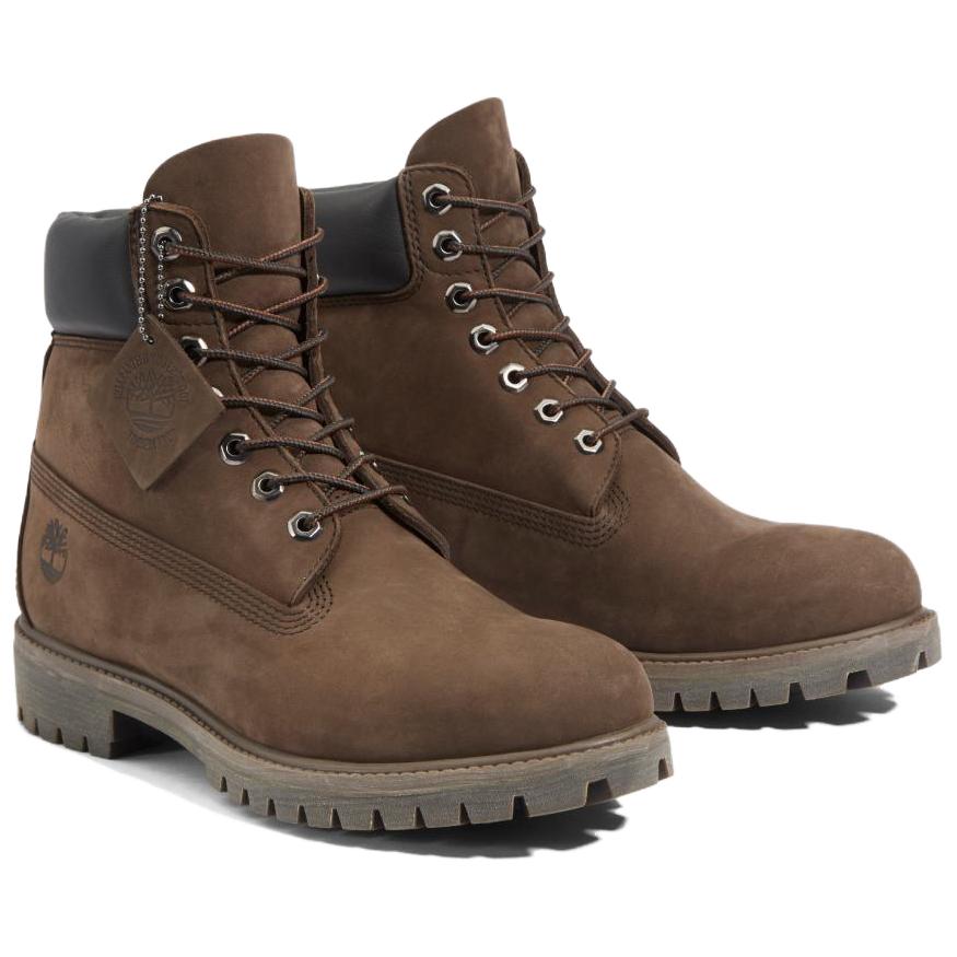 Timberland Premium Series Waterproof Slip-Resistant Comfortable Short Boots Men Boots Brown TB1100012141