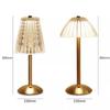 1 Set Dimmable Bar Counter Bedroom 3 Color Bedside Gold Led Table Lamp Touch Usb Rechargeable Desk Light