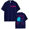 French Singer Tv Girl Series Tour 2026 Album TShirt Unisex Women Summer ONeck T Shirt Fashion High Quality  Tees Streetwear