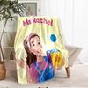 Ms. Rachel Theme Printed Blanket - Perfect for Couch, Bed, Travel & Outdoor Use | Machine Washable, Cozy & Durable.
