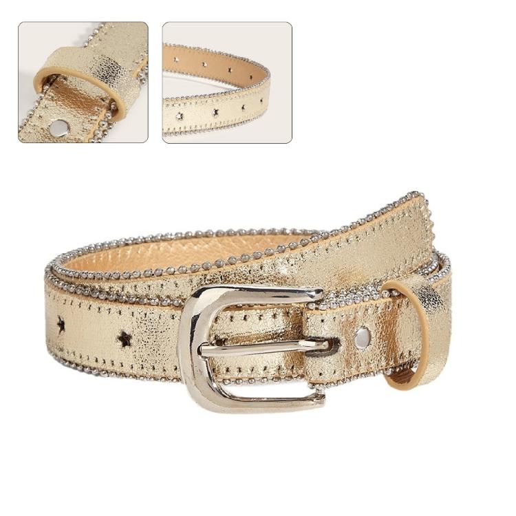 Unisex Teens Women Wide Belt Jeans Wear Resistant Belt for Dress Skirt Decors
