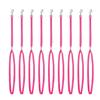 9 Pieces Pet Grooming Loops Nylon Restraint Noose Adjustable Fixed Dog Cat Safety Rope for Pet Grooming Table Bathtub