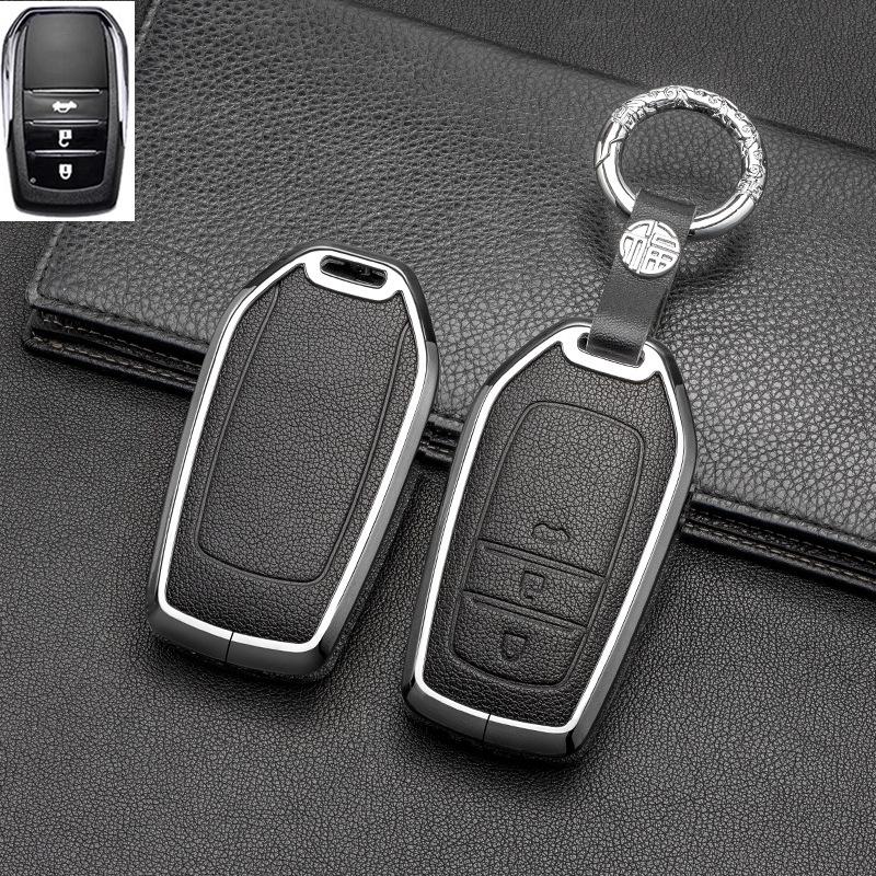Full-Cover Metal Key Case for Toyota Corolla, RAV4, Rongfang, Wilanda, Levin, Camry