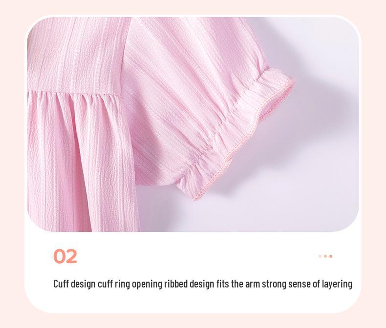 European and American Style Summer Floral Dresses for Girls