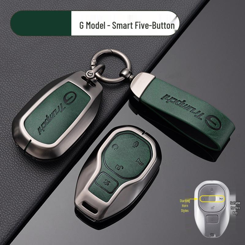 Metall-Schlüsselanhänger Kompatibel mit Trumpchi GS4, GS3, GS5, GA6, GA3, GA4