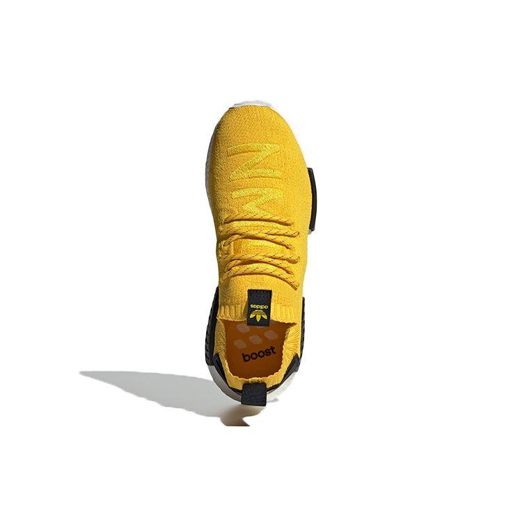 Adidas NMD_R1 Primeknit EQT Yellow Unisex Sneakers Core-Black S23749