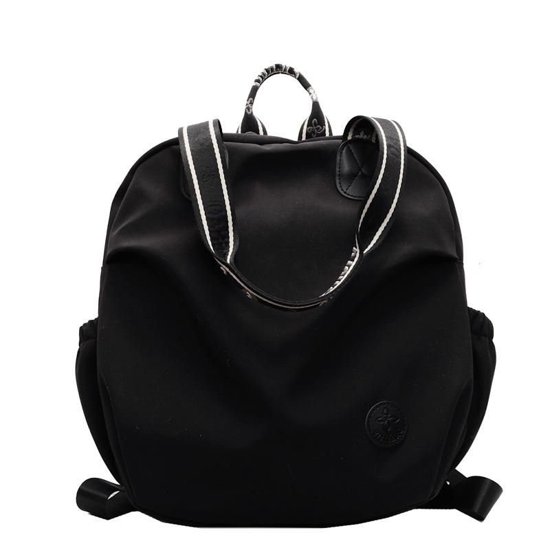 

Женский спортивный рюкзак, сумка через плечо, сверхлегкая, большая вместимость, дорожная сумка чёрный