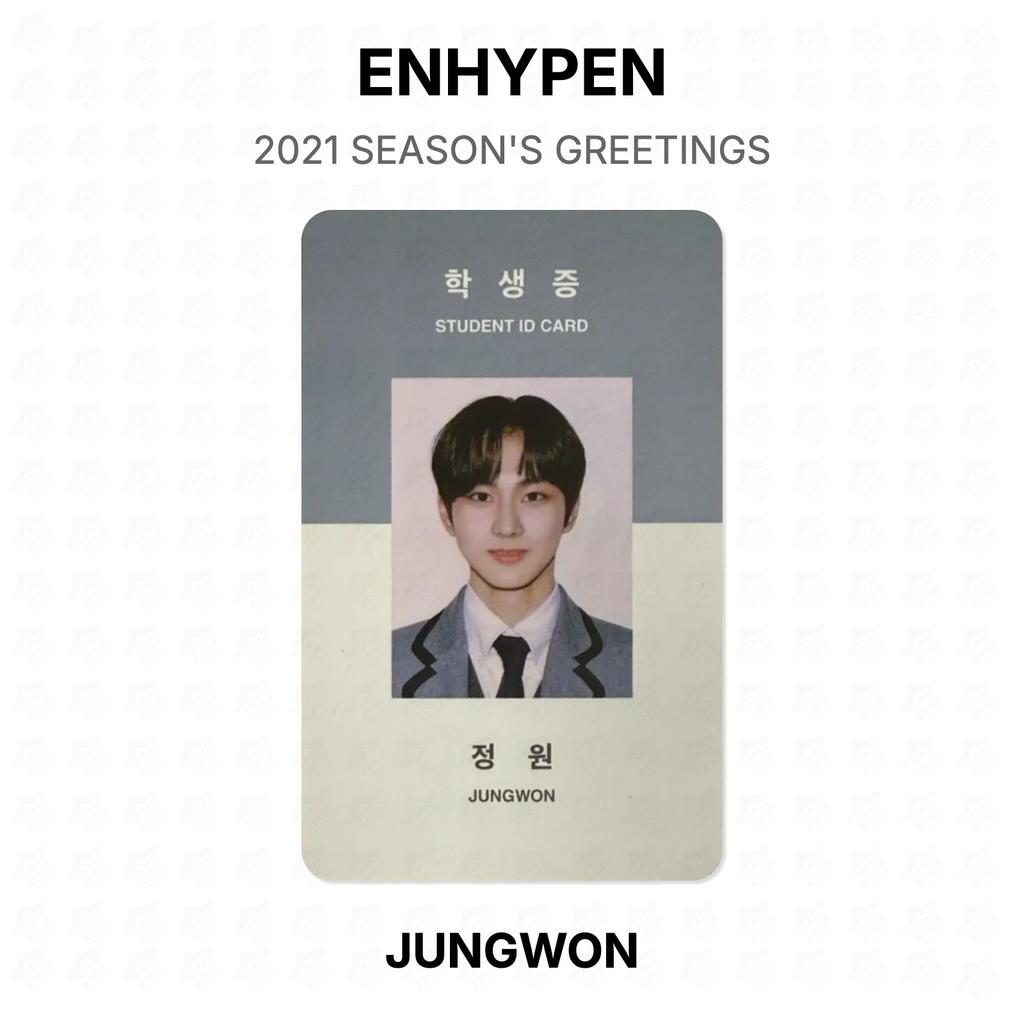 ENHYPEN 2021 SEASON'S GREETINGS Official Photocard