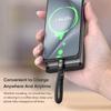 240W USB C to Type C Cable for MacBook PD3.1 Fast Charging 2-IN-1 Portable Phone Lanyard Data Cable For iPhone Samsung Xiaom S25